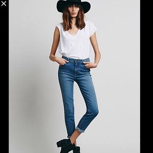 Free People high rise jeans